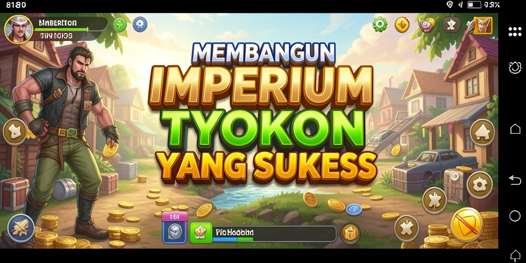 Screenshot 8180 menampilkan gameplay Tycoon yang menarik dan interaktif.