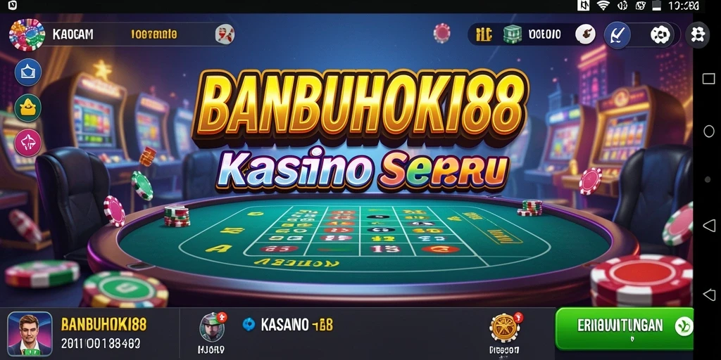 Tampilan menawan dari gameplay Kasino BANBUHOKI88 yang penuh aksi.