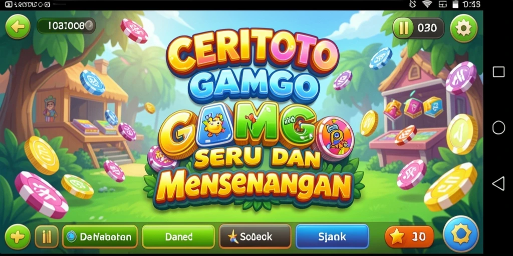 Screenshot CERITOTO menunjukkan pengalaman bermain Bingo yang mengasyikkan.