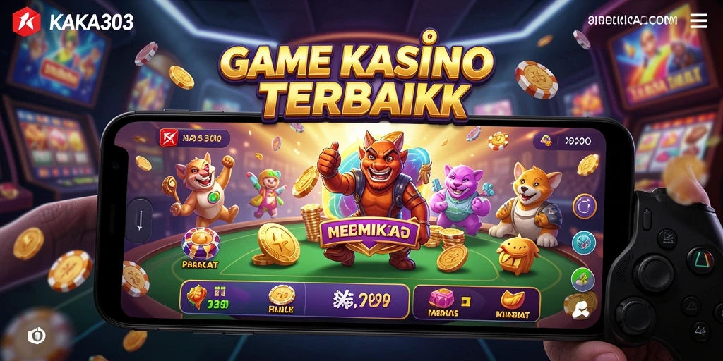 Tampilan utama gameplay KAKA303 yang seru dan mengasyikkan.