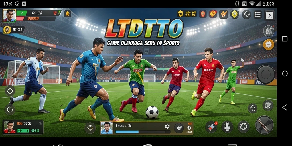 Gameplay seru LTDTOTO menampilkan aksi olahraga yang mendebarkan.