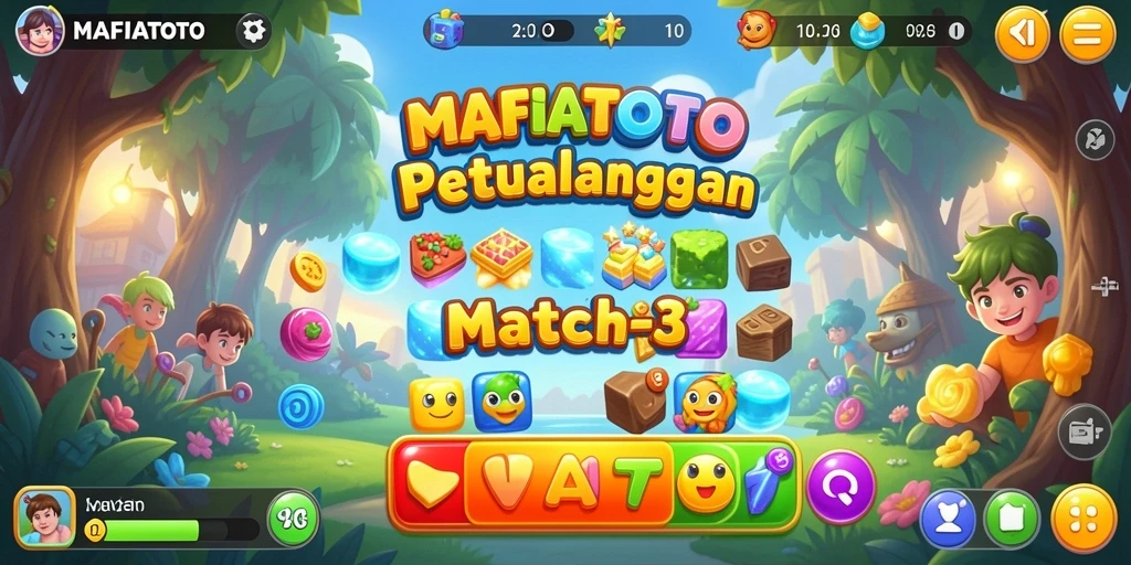 Tampilan gameplay MAFIATOTO yang seru dan penuh warna.