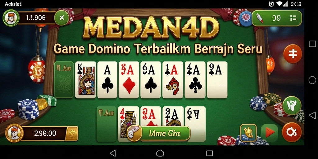 Tampilan gameplay seru dari MEDAN4D yang menantang.
