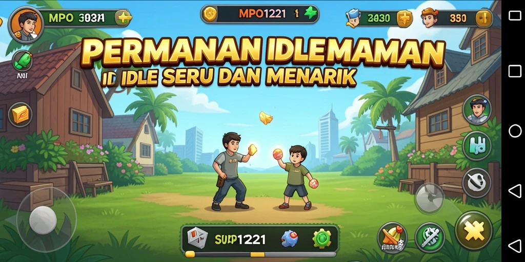 Tampilan gameplay seru dan menarik dari MPO1221.