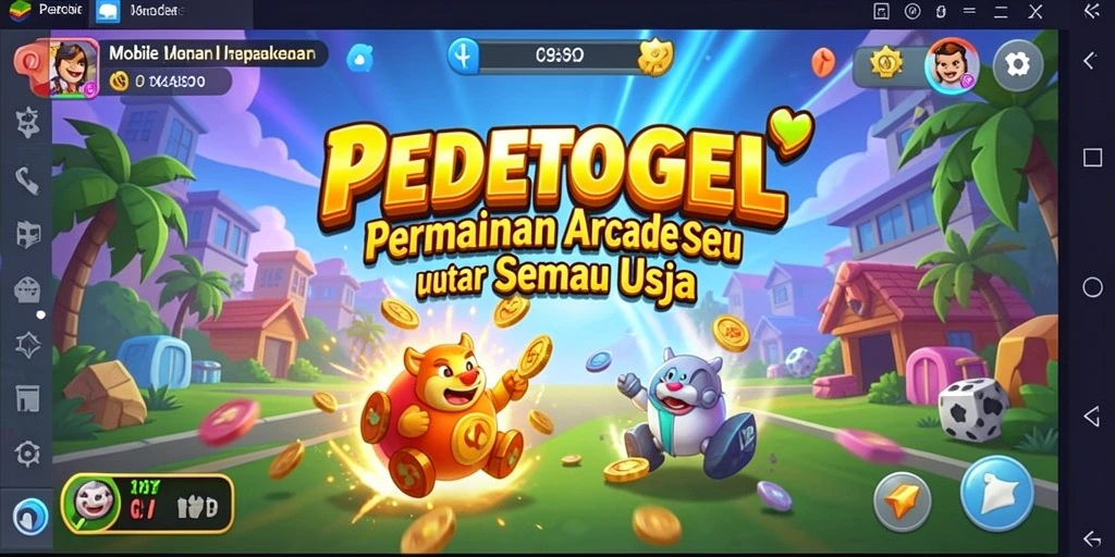Tampilan gameplay seru dan penuh tantangan di PEDETOGEL.