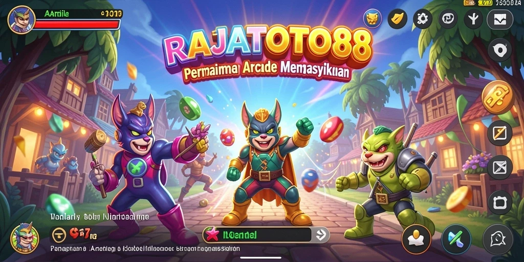 Tampilan gameplay menarik dari RAJATOTO88 dengan berbagai tantangan.