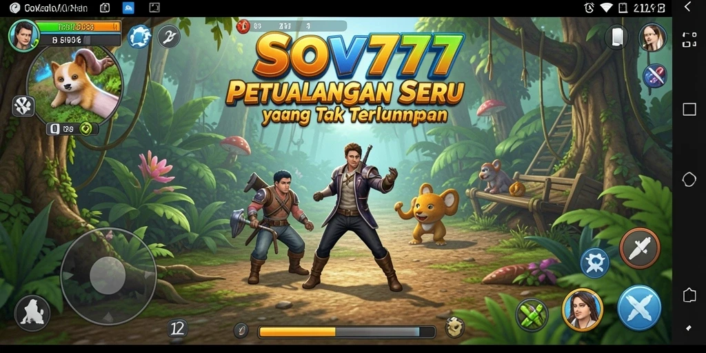 Gameplay seru SOV777 yang penuh petualangan dan tantangan.