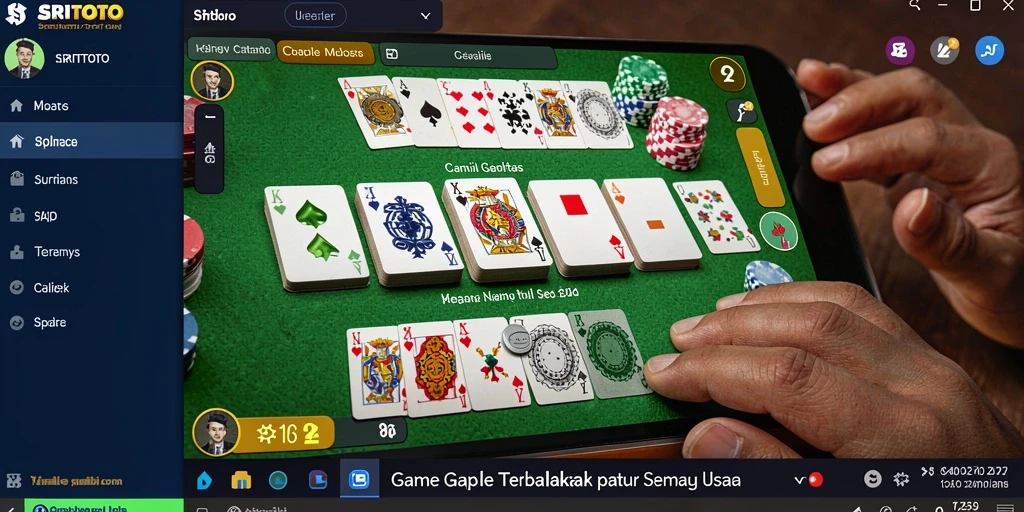 Tampilan screenshot gameplay SRITOTO yang seru dan penuh strategi.