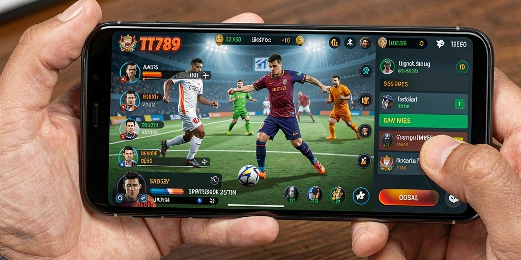 Tampilan gameplay menarik di aplikasi Sportsbook TT789.